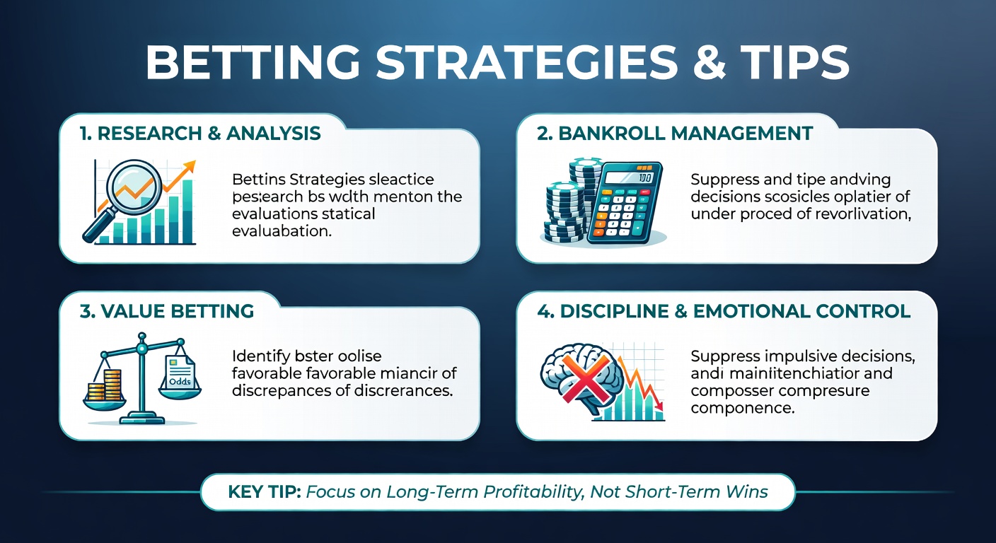 A dynamic chart showing fluctuating betting odds on a digital screen, highlighting key strategy points for punters