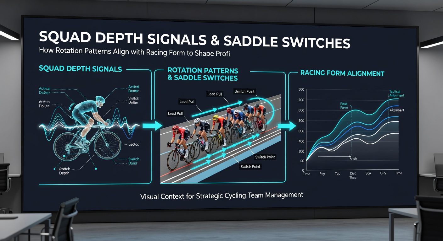 Data visualization showing correlation between football squad rotations and horse racing jockey changes for profitable betting